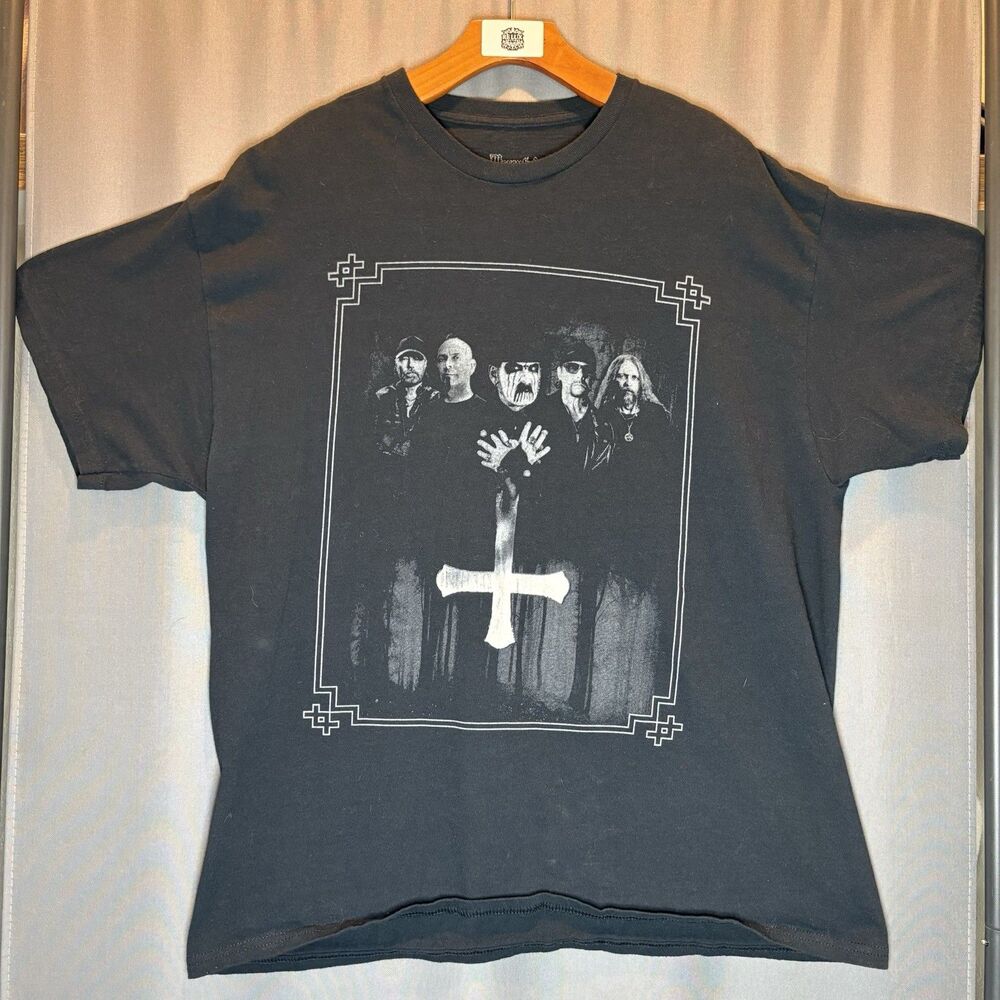 Mercyful Fate In Concert 2022 Tour Band T-shirt Sz Adult XL King Diamond 2 Sided